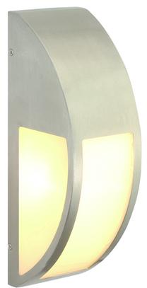Sieninis lauko šviestuvas Vagner SDH DH02.358, 15W, E27, IP44, nerūdijančiojo plieno sp., 9.7 cm x 25.3 cm