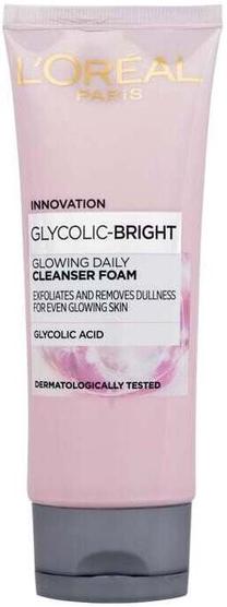 Очищающая пенка для лица L’Oréal Paris Glycolic-Bright Glowing, 100 мл