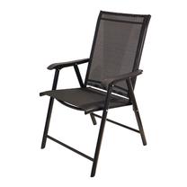 Lauko krėslas Besk 161545, juoda sp., 48 cm x 46 cm x 98 cm