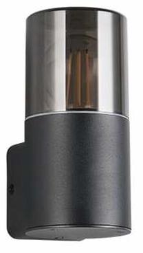 Sieninis lauko šviestuvas Trio Hoosic 224060132, 28W, E27, IP44, juoda sp., 8.5 cm x 17.5 cm