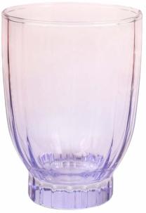 Stiklinių komplektas Hermia Elite, stiklas, 0.32 l, 4 vnt., violetinė sp.