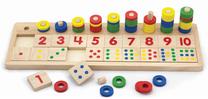 Attīstoša rotaļlieta VIGA Count & Match Numbers