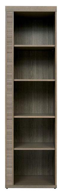 Black Red White Iberia Left Shelf Platinum Oak