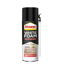 Vasarinės sandarinimo putos Moment Whitefoam, 400 ml