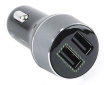 Automobilinis įkroviklis Gembird, 2 x USB, juoda sp.