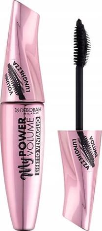 Blakstienų tušas Deborah Milano My Power, 14 ml, extra black sp.