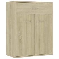 Spintelė VLX Sideboard 800714, ąžuolo sp., 30 cm x 60 cm x 75 cm