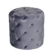 Pufas Domoletti HS-R08-2, pilka sp., 40 cm x 40 cm x 40 cm