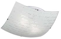 Valgusti lagi Trio Signa 602500201, E27, 2 x 40 W, valge v. / valge v., 40 x 40 cm