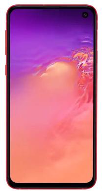 Mobilusis telefonas Samsung SM-G970F, raudona sp. Prekė su pažeista pakuote.