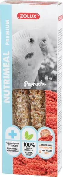 Палочки Zolux NutriMeal Sticks 137128, для экзотических птиц, 0.11 кг