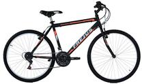 Dviratis kalnų Frejus MTB 24'', vyrams, juoda sp./oranžinė sp., 24" Prekė su pažeista pakuote.