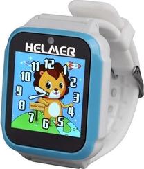 Умные часы Helmer KW 801, белый цв./голубой цв.