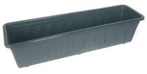 Gėlių lovelis Plastkon, plastikinis, 17 cm x 60 cm, žalia sp.