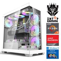 Stacionārs dators Intop RM90965WH AMD Ryzen 7 9700X, DDR5 64 GB, SSD 1 TB, AMD Radeon RX 9060 XT 16 GB GDDR6, Windows 11 Home