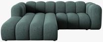 Kampinė sofa Micadoni Lupine Chenille, turkio sp., kairinė, 228 x 175 cm x 70 cm