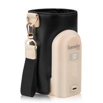 Prekė su pažeista pakuote. Buteliukų šildytuvas Lionelo Thermup Go Evo, aukso sp./juoda sp., 8 cm