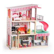 Кукольный домик Brimarex Large Wooden Cottage 31653, многоцветный