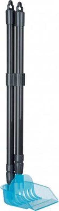 Liekšķere suņu ekskrementiem Trixie 23650, 60-107 cm, 2 gab. zila krās. / pelēka krās.