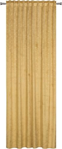 Naktinė užuolaida Splendid Sanso GZ-SANSOT-140/260-MU, garstyčių sp., 140 cm x 260 cm