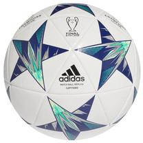 Футбольный мяч Adidas, 4 размер, синий цв./белый цв.