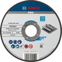 Pjovimo diskas kampiniam šlifuokliui Bosch Pro, 125 mm x 2.5 mm x 22.23 mm