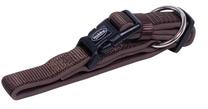Ошейник для собак Nobby Classic Preno, коричневый цв., 250 - 350 мм x 20 мм, XS/S