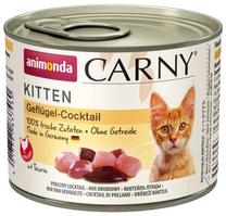 Kassi märgtoit Animonda Carny Poultry Cocktail, linnuliha, 0.2 kg