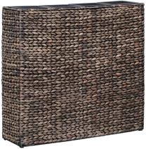 Ziedu kaste VLX Garden 45575, plastmasa/tērauds, 79 cm x 22 cm, Ø 16 cm, brūna krās.