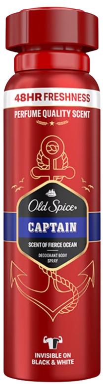 Vyriškas dezodorantas Old Spice Captain, 150 ml