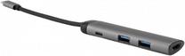 USB šakotuvas Verbatim USB-C Multiport Hub HDMI USB 3.0, 15 cm