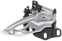 Bėgių perjungimo rankenėlės ir atsarginės dalys Shimano Deore XT FD-785, metalas, sidabro sp./juoda sp.