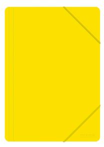 Aplankas su guma Office Products 11KF21195206, A4 Geltona sp.
