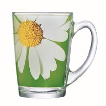 Puodelis Luminarc New Morning Paquerette, skaidri sp./žalia sp., 0.32 l