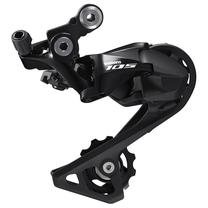 Galinis pavarų perjungiklis Shimano, aliuminis, juoda sp.