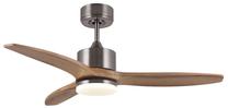 Laeventilaator koos lambiga CristalRecord 85-908-42-115, 22 W, 1 tk, hall v.