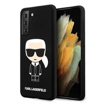 Telefono dėklas Karl Lagerfeld LHCS21MSLFKBK for Samsung Galaxy S21+, juoda sp., Samsung