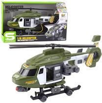 Žaislinis sraigtasparnis Lean Toys Multifunction, chaki sp., 1:16