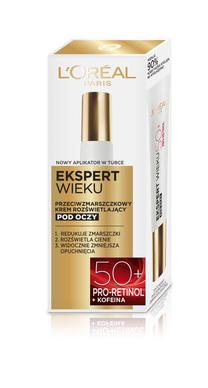 Acu krēms L’Oréal Paris Age Expert 50+, 15 ml, 50+