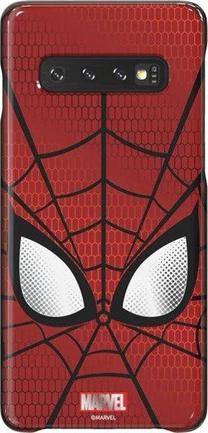 Telefono dėklas Samsung Spider Man Mask, juoda sp./raudona sp.