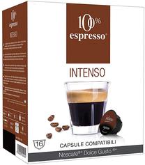 Kavos kapsulės 100% Espresso, 0.128 kg, 16 vnt.
