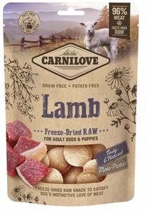Skanėstas šunims Carnilove Freeze-Dried Raw, ėriena, 0.06 kg