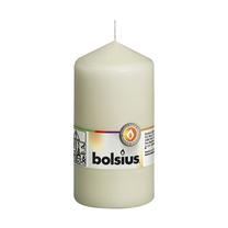 Свеча, цилиндрическая Bolsius Pillar, 25 час, коричневатый цв.