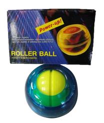 Masāžas bumbiņa Spartan Roller Ball, zila krās./dzeltena krās.