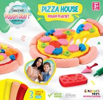 Plastilinas Gerardo's Toys Pizza House, įvairių spalvų