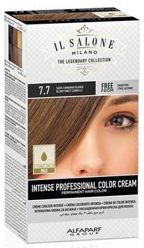 Kраска для волос Il Salone Intense Professional, dark cinnamon blonde цв., 7.7, 153 мл