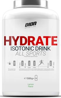 Maisto papildas energijai ir ištvermei Dion Hydrate All Sports, citrinų skonio, 1500 g