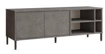ТВ стол Kalune Design LV8, серебристый цв., 140 см x 40 см x 48.9 см