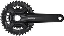 Priekinis žvaigždžių blokas Shimano Acera FC-MT210-2, aliuminis/plienas, juoda sp.