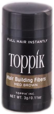 Plaukų balzamas Toppik Hair Building Fibers Medium Brown, 3 ml